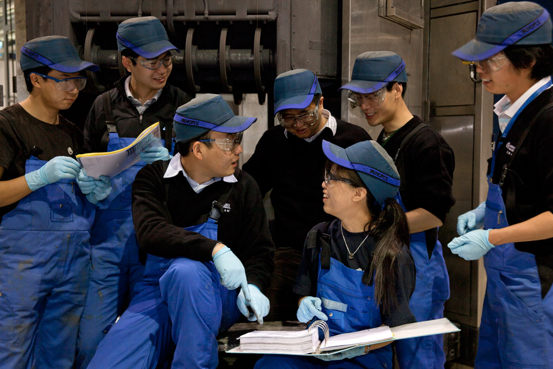 Chinese Factory Workers - Corporate Photography