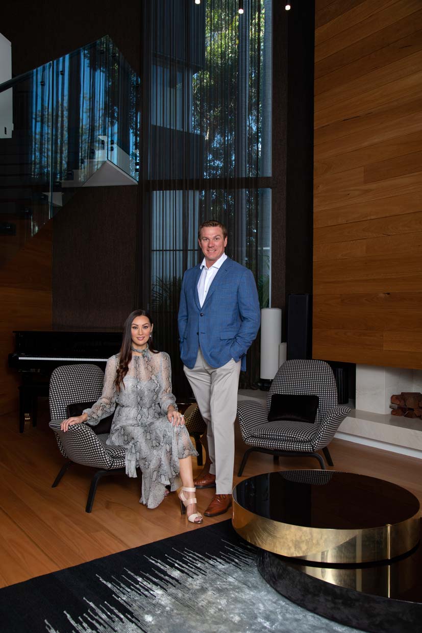 Paul and Charmaine Blackburne portrait for The Weekend Australian Magazine