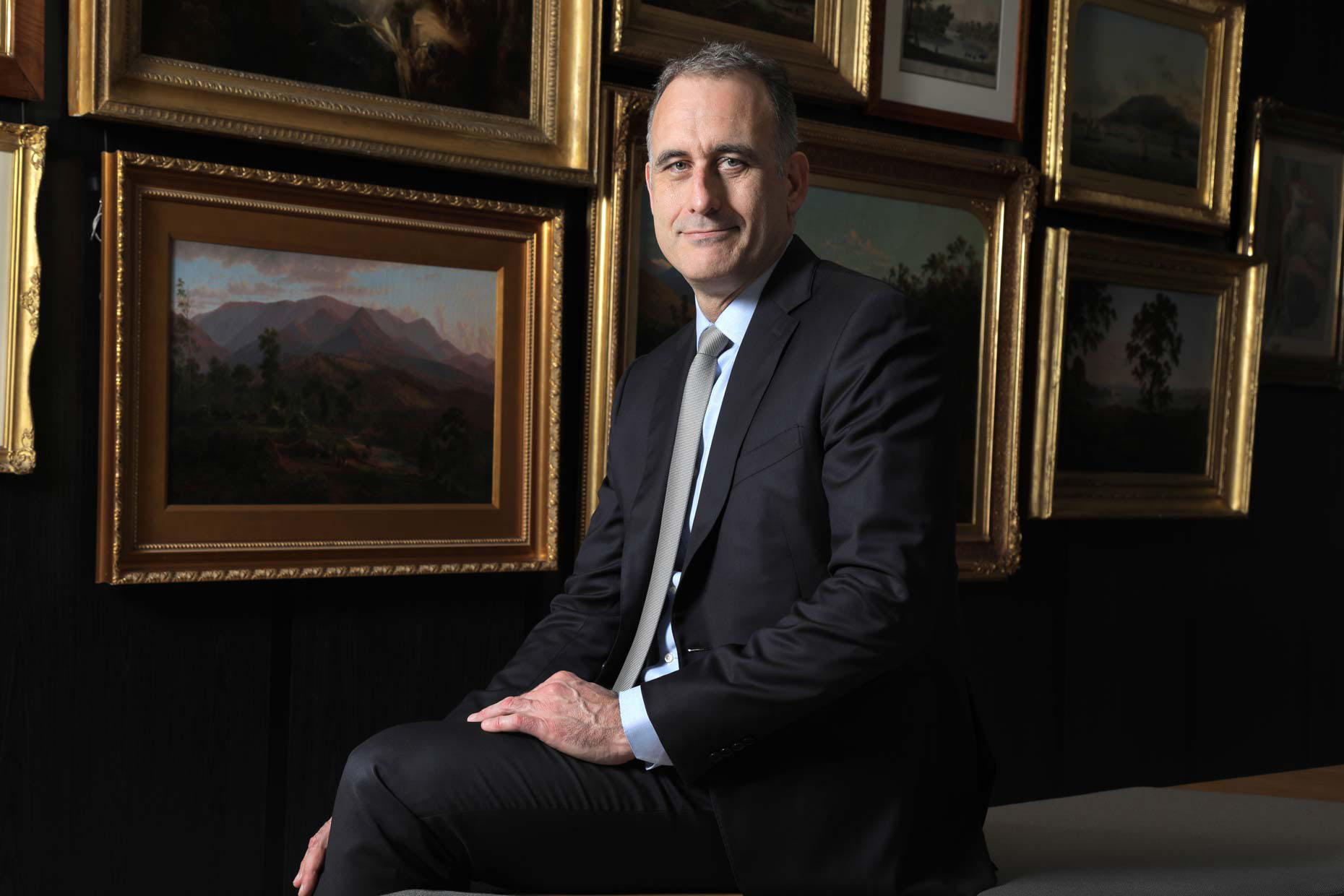 Rob Scott, Wesfarmers CEO classical corporate portrait