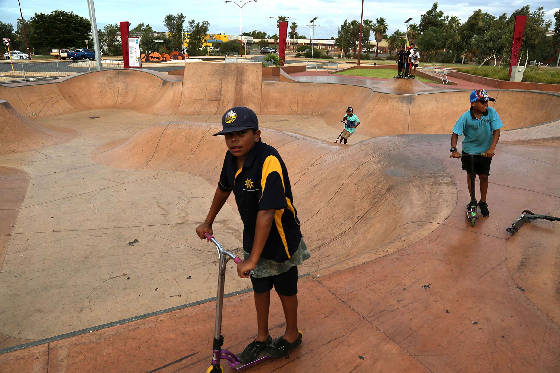 South Hedland, Western Australia, skate park - editorial documentary reportage feature photography