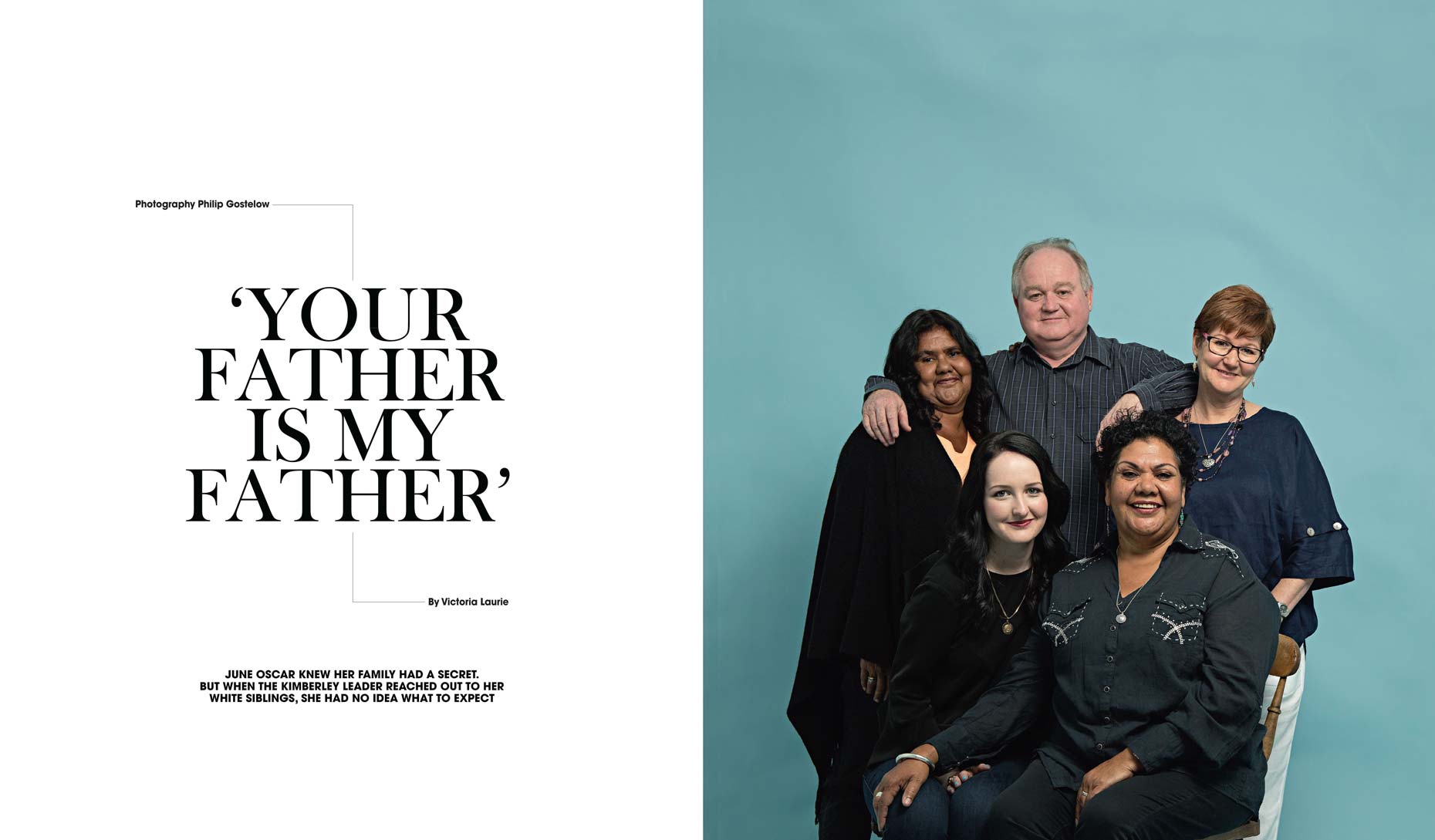 The Weekend Australian Magazine - June Oscar family